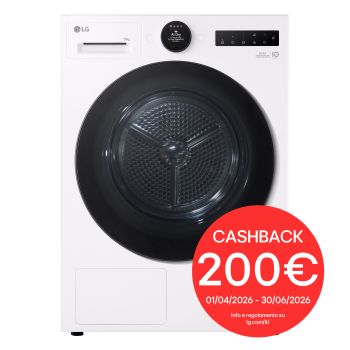Foto frontale asciugatrice RHX7010TWB con bollo cashback